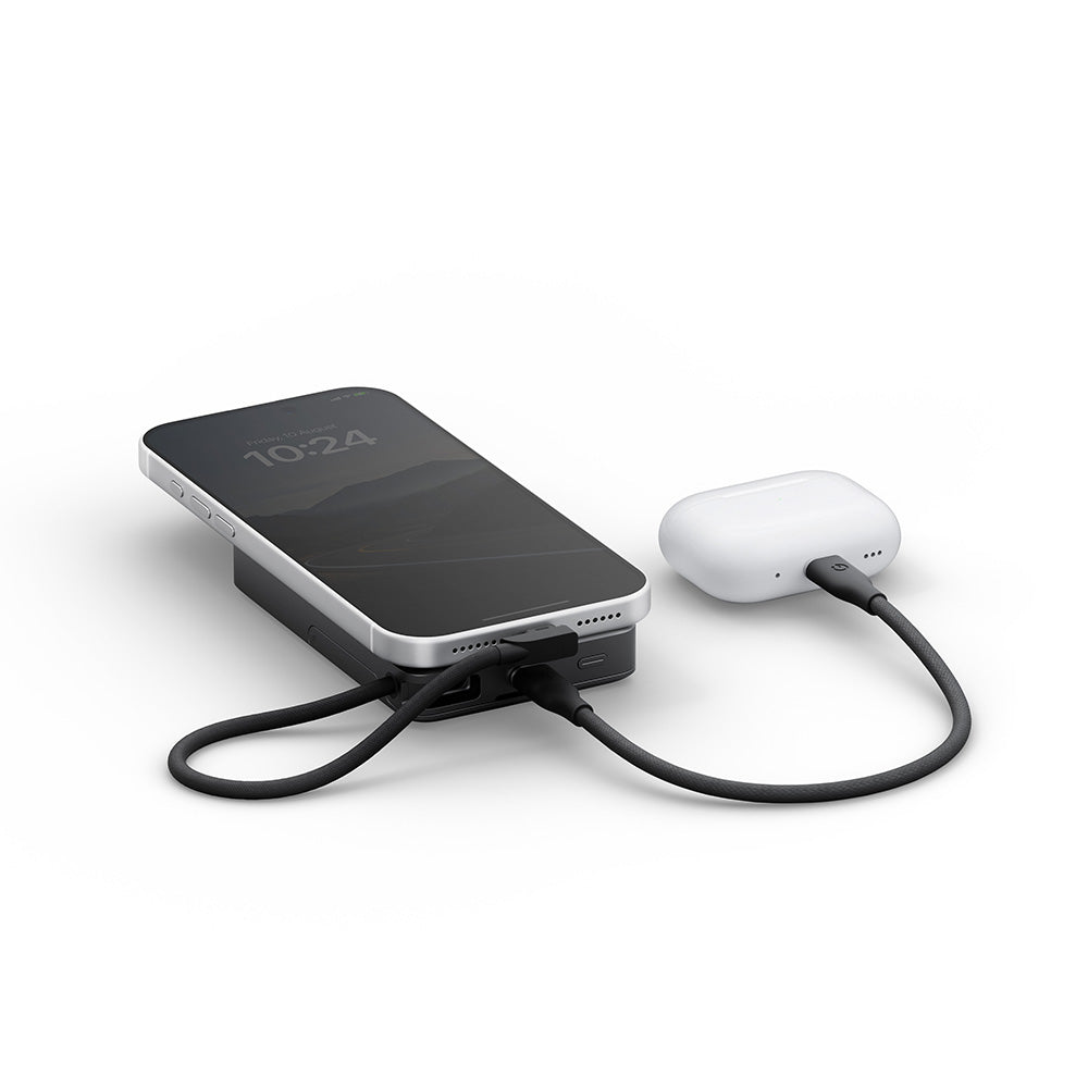 Energea Integra 20S CCC 10000mAh PD20W Hybrid Solid State with Built-in Cable and Stand PB