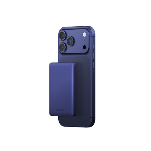 Energea Alupac Mini CCC 5000mAh Magsafe Compatible Power Bank (Indigo Blue)