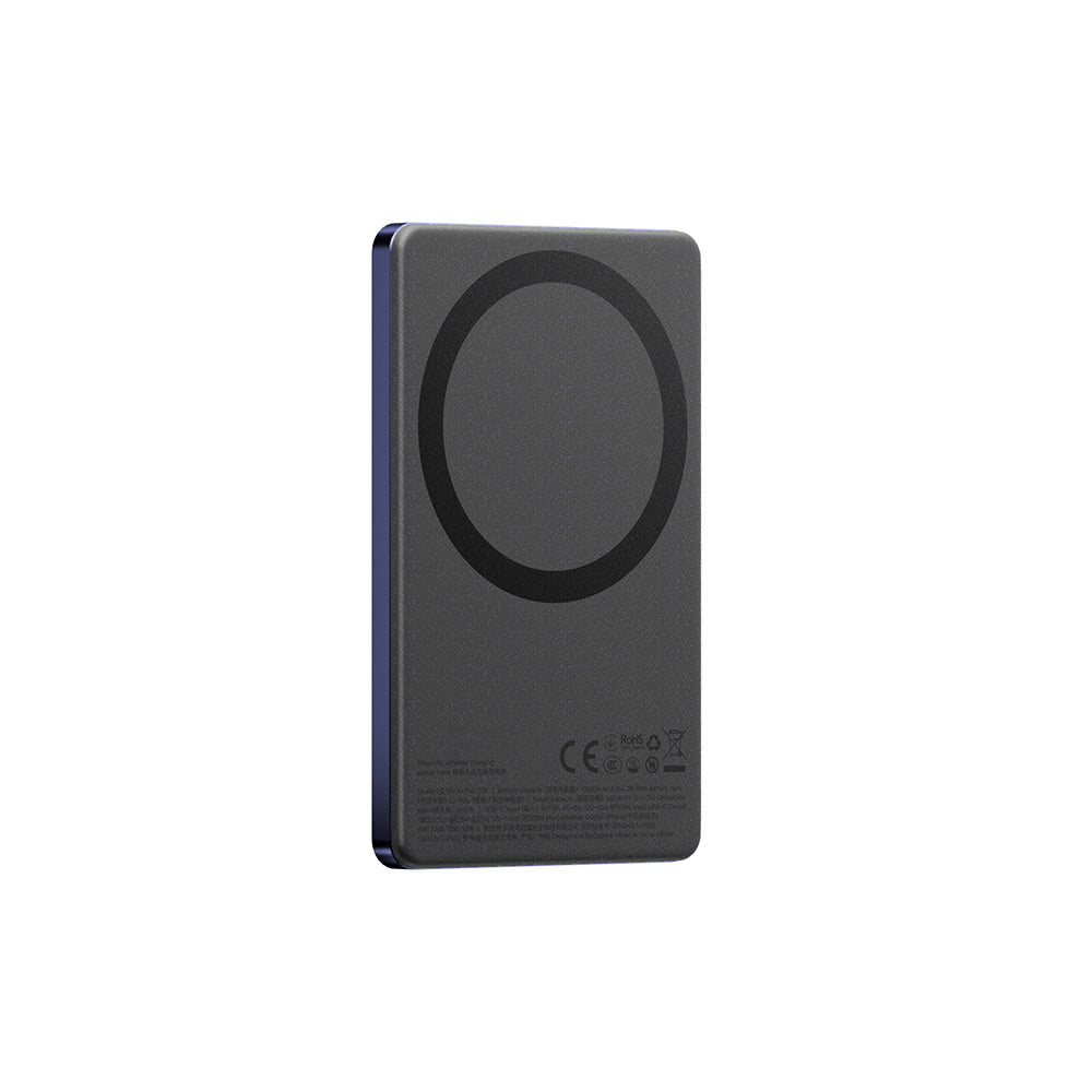 Energea Alupac Mini CCC 5000mAh Magsafe Compatible Power Bank (Indigo Blue)