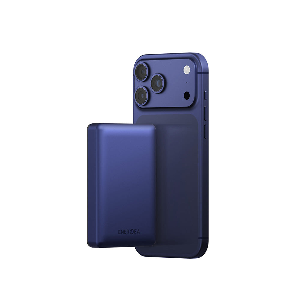 Energea Alupac CCC 10K Ultra-Light Aluminium Magsafe Power Bank (Indigo Blue)
