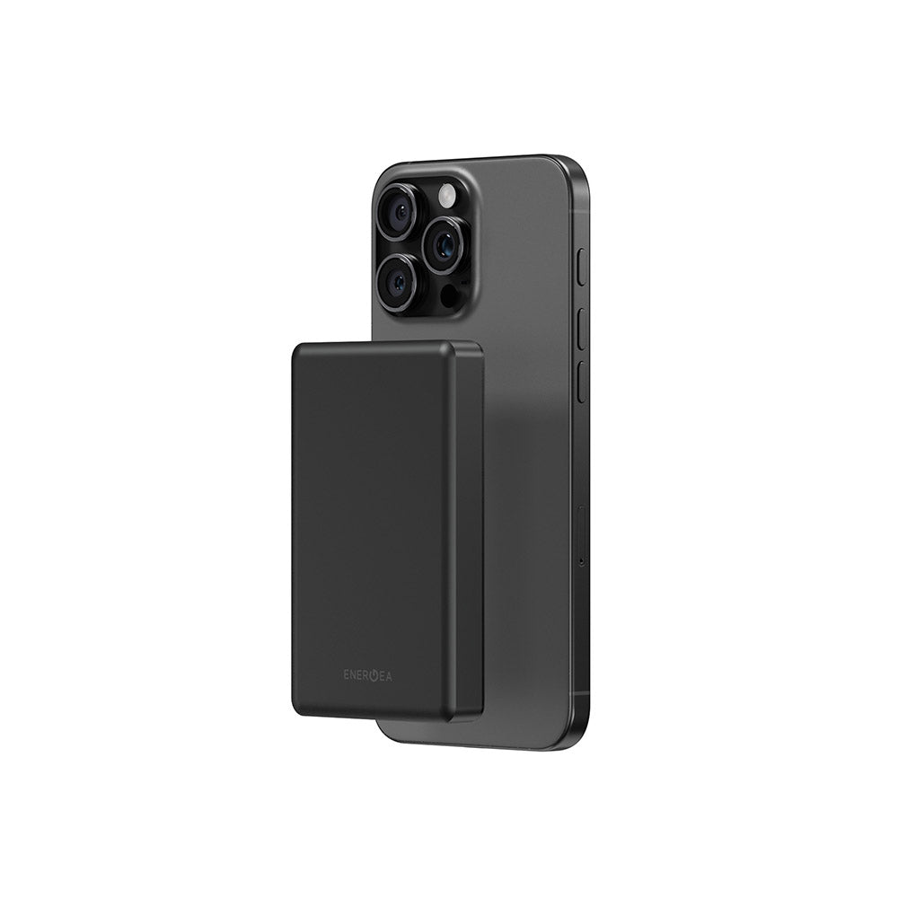 Energea Alupac 10K Ultra-Light Aluminium Magsafe Power Bank (Gunmetal)
