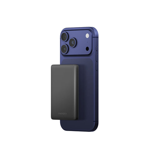 Energea Alupac Mini CCC 5000mAh Magsafe Compatible Power Bank (Gunmetal)