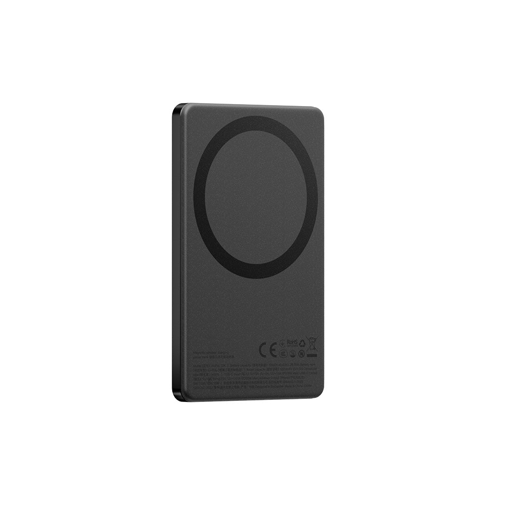 Energea Alupac Mini CCC 5000mAh Magsafe Compatible Power Bank (Gunmetal)