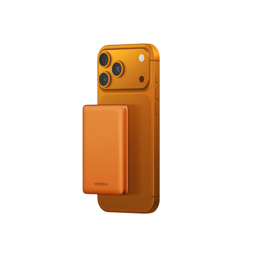 Energea Alupac Mini CCC 5000mAh Magsafe Compatible Power Bank (Orange)