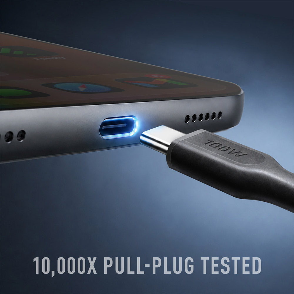 Energea Flow Core USB-A To USB-C Universal Fast Charge Braided Cable 1.5M