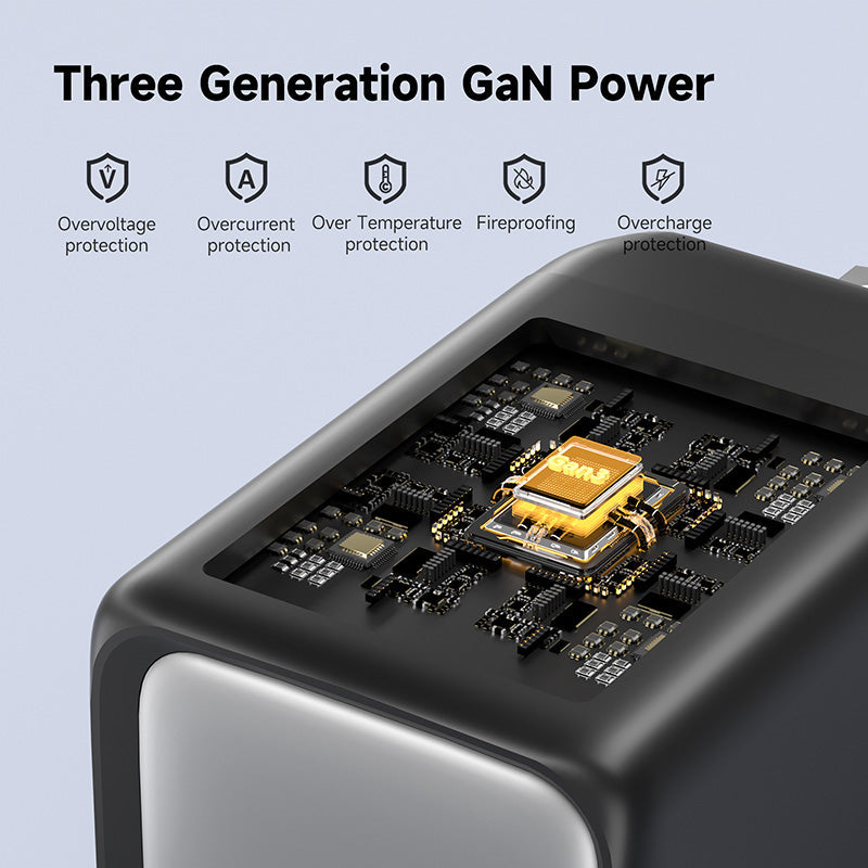 Griffin PowerBlock  48W GaN Wall Charger (Travel Ready)