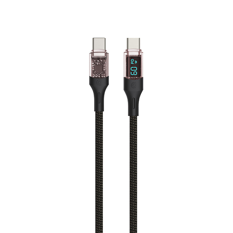 Griffin Charge/Sync LED Cable 60W 1.2M PowerFlex Silicone Duo Braided