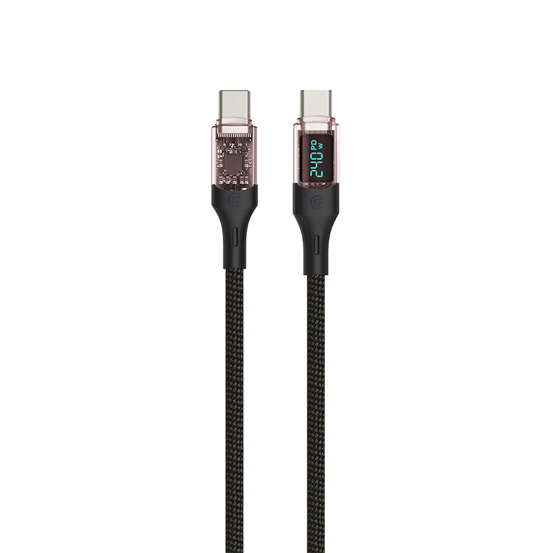 Griffin Charge/Sync LED Cable 240W 1.2M PowerFlex Silicone Duo Braided