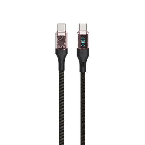 Griffin Charge/Sync LED Cable 240W 1.2M PowerFlex Silicone Duo Braided