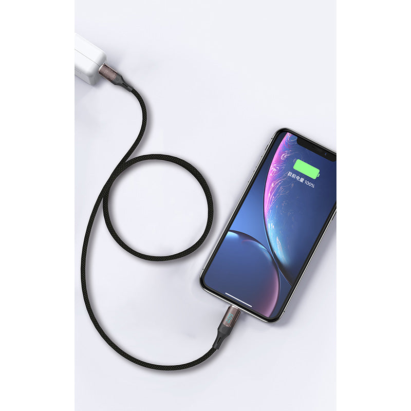 Griffin Charge/Sync LED Cable 240W 1.2M PowerFlex Silicone Duo Braided