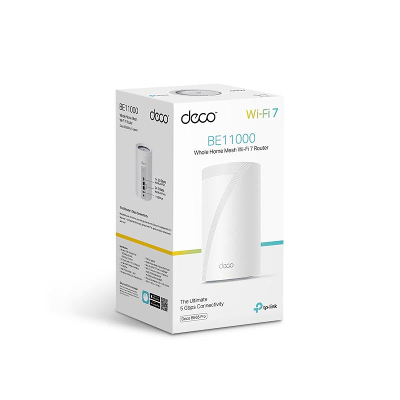 tp-link Deco BE65 2個パック BE11000 TP-Link Deco BE65 Pro BE11000 Home Mesh Wi-Fi 7 System (2-Pack