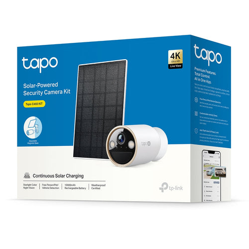 TP-Link Tapo C460 Solar-Powered Security Camera Kit