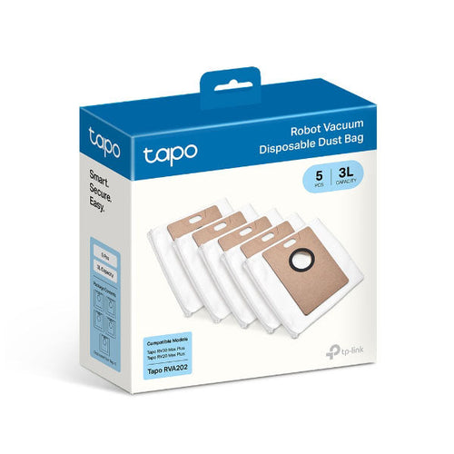 Tapo RVA202 Robot Vacuum Disposable Dust Bag (5 Pcs)