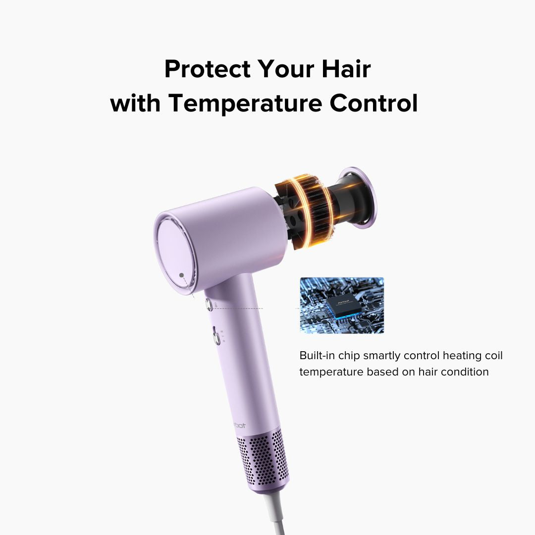 Airbot Aria Lite High Speed Hair Dryer White