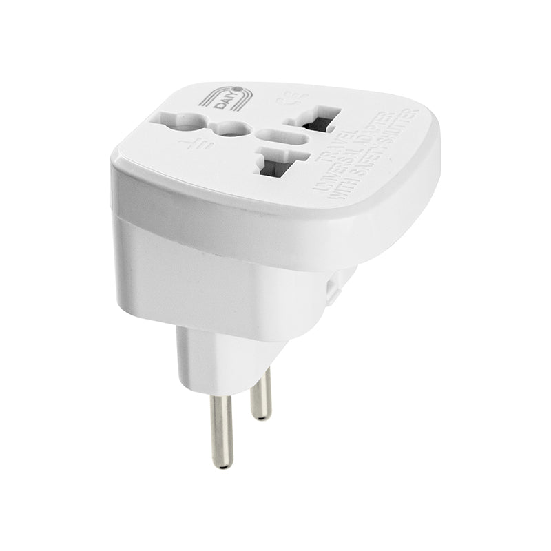 Daiyo DE202 2-Prong European Traveller Adaptor