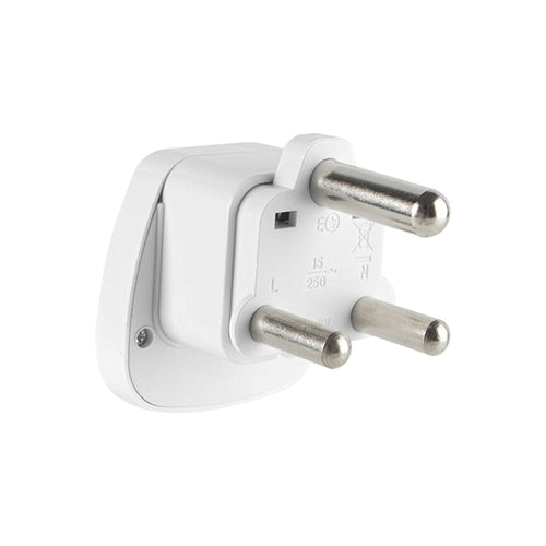 Daiyo DE206 3-Prong with Earth South African Traveller Adaptor