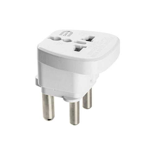 Daiyo DE206 3-Prong with Earth South African Traveller Adaptor