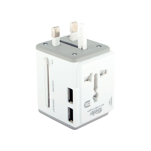 Daiyo DE318 World Multi Adaptor 3.1A Type C (White)