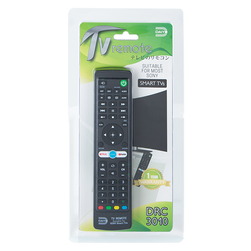 Daiyo DRC3010 Remote Control For Sony Smart TV