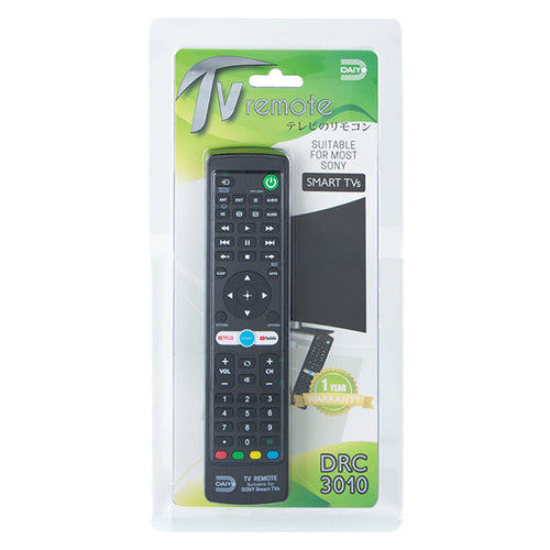 Daiyo DRC3010 Remote Control For Sony Smart TV