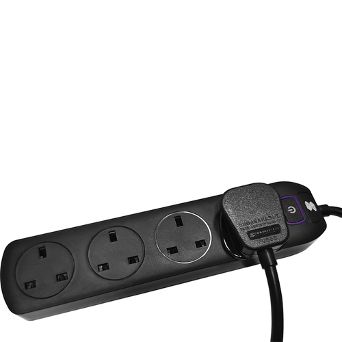 SoundTeoh MS-411 4Way 0.8M Extension (Black)
