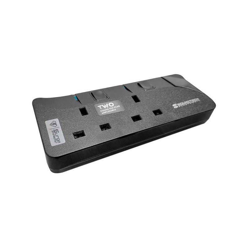 SoundTeoh PS-002A 2Way 6M Extension Socket (Black)