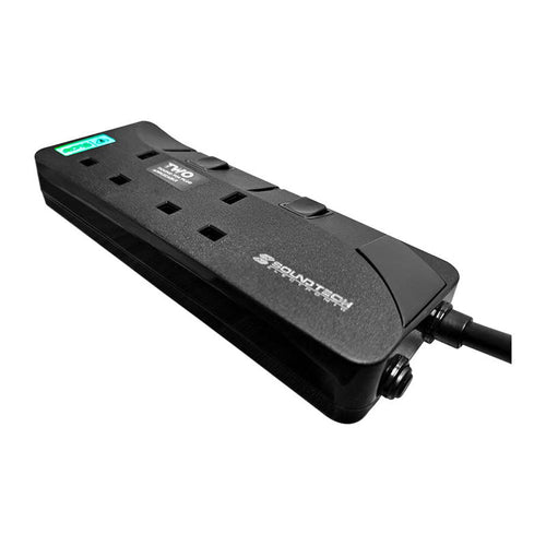 SoundTeoh PS-002A 2Way 6M Extension Socket (Black)