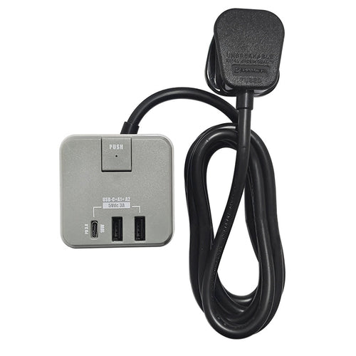 SoundTeoh CES-889 (DG) Power Cube (Dark Grey)