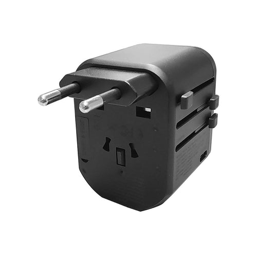 SoundTeoh TA-620 Travel Adaptor with USB-A + USB-C Quick Charger