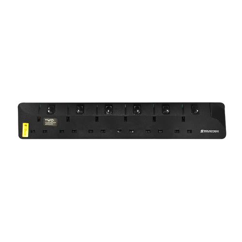 SoundTeoh PS-006A/6MBK 6Way 6M Extension(Black)