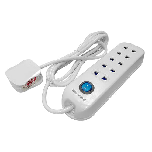 SoundTeoh PS-52A 5Way 2Pin Extension 2M (White)