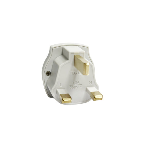 SoundTeoh TA-13 13A Travel Adaptor with Safety Shutter