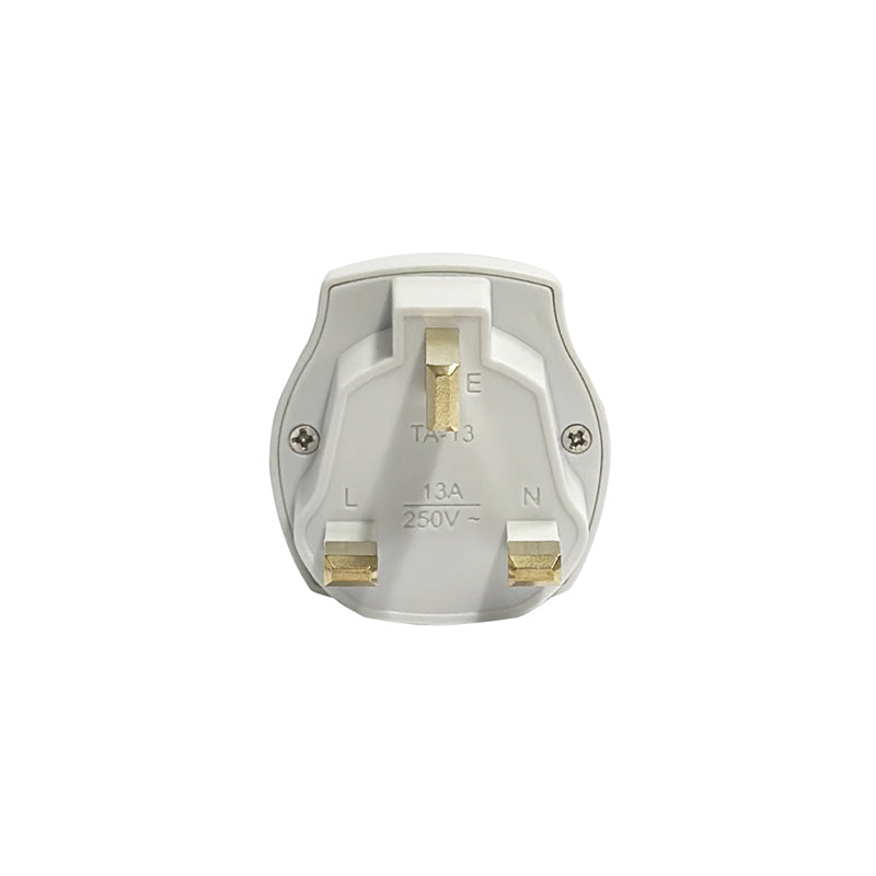 SoundTeoh TA-13 13A Travel Adaptor with Safety Shutter