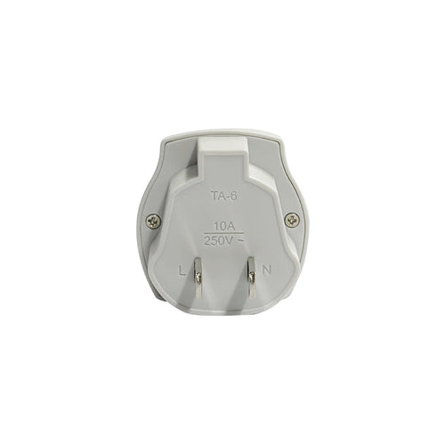 SoundTeoh TA-6 Travel Adaptor with Safety Shutter
