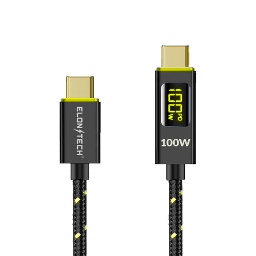 Elonxtech 100W LED Display USB C-C Cable (1M)