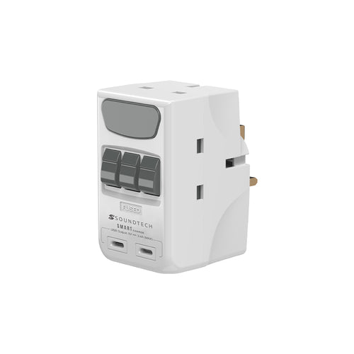 Soundtech PP-49C 3-Way Link Adaptor with 2C Port