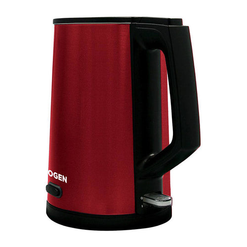 Jogen KE4211 Stainless Steel Kettle 1.7L 2200w Keep Warm (Red)