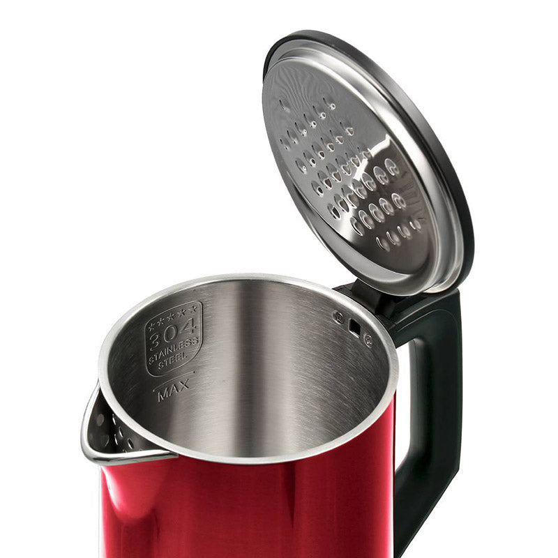 Jogen KE4213 Stainless Steel Kettle 1.9L 2200w Keep Warm (Red)