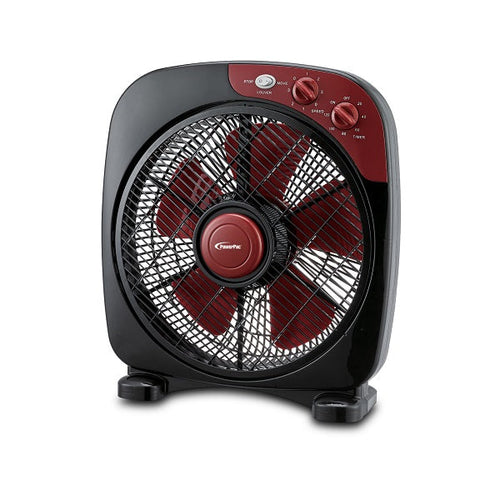 PowerPac PPBF30 12inch Box Fan with Timer