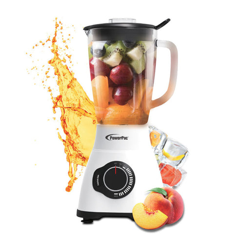 PowerPac PPBL800 Pro Blender With Glass Jug 1200W