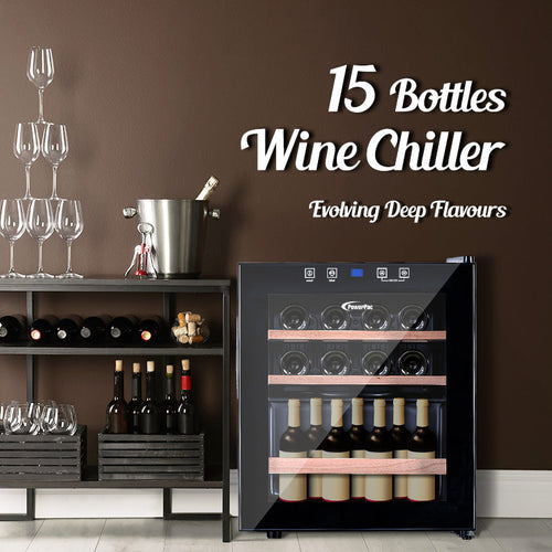 PowerPac PPF15 Wine Chiller Capacity-15 Bottles