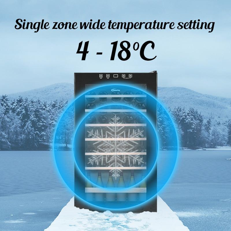 PowerPac PPF36 Wine Chiller Capacity -36 Bottles