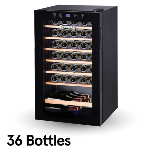 PowerPac PPF36 Wine Chiller Capacity -36 Bottles
