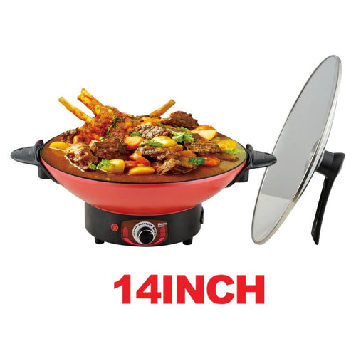 PowerPac PPEC816 Electric Wok 14-inch