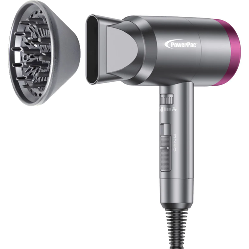 PowerPac PPH1327 20K RPM 1600W Hair Dryer