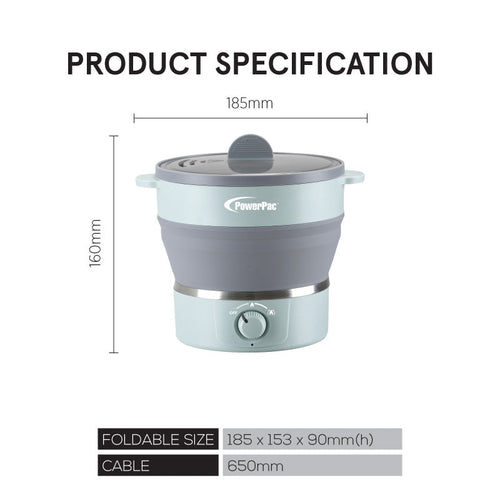 PowerPac Foldable Travel Jug 1.0