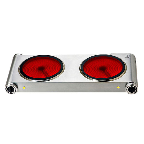 PowerPac PPIC862 Double Ceramic Cooker