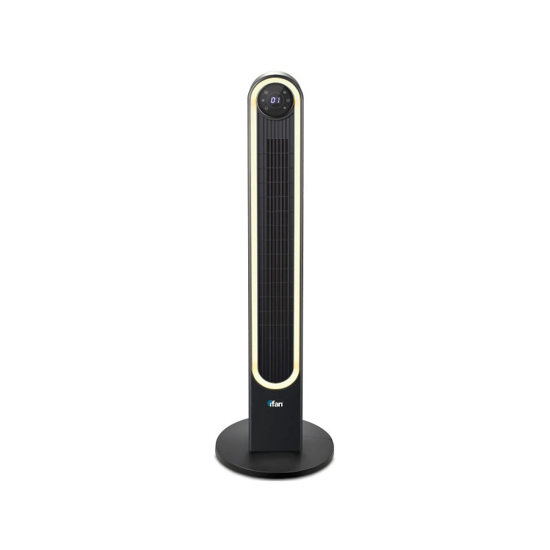 iFan IF7469 DC Tower Fan with LED Light & Remote Control