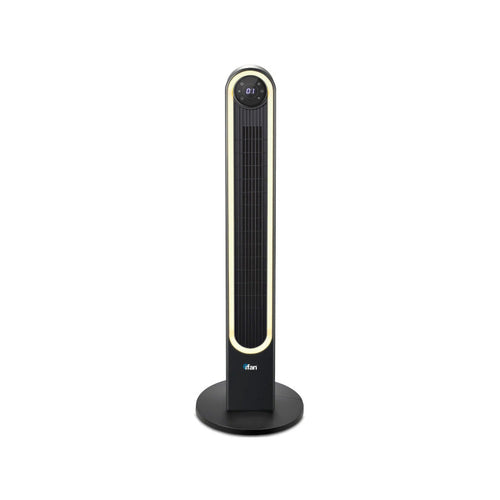 iFan IF7469 DC Tower Fan with LED Light & Remote Control