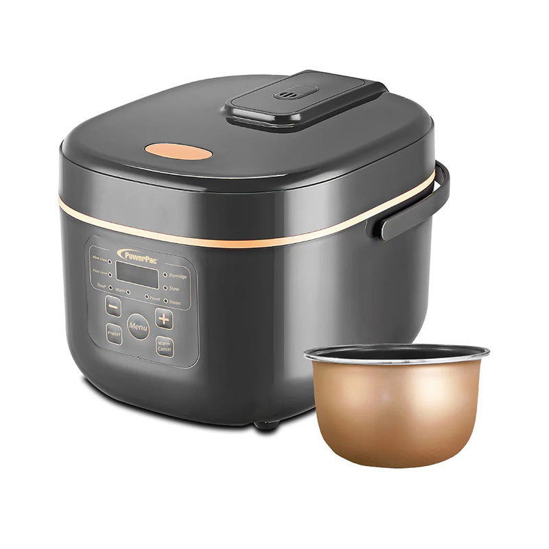 PowerPac PPRC538-BK Digital Rice Cooker 1.8L